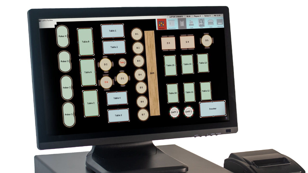Billiards POS Software - The All-In-One System - Billiard POS, Pool ...